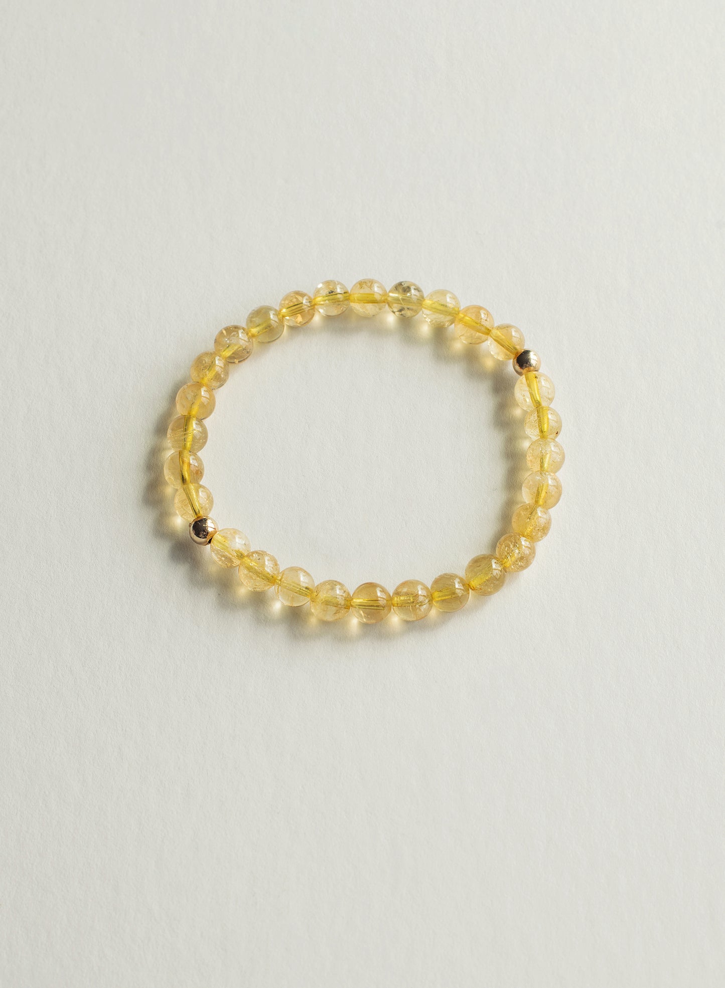 Manifest Citrine Gemstone Bracelet