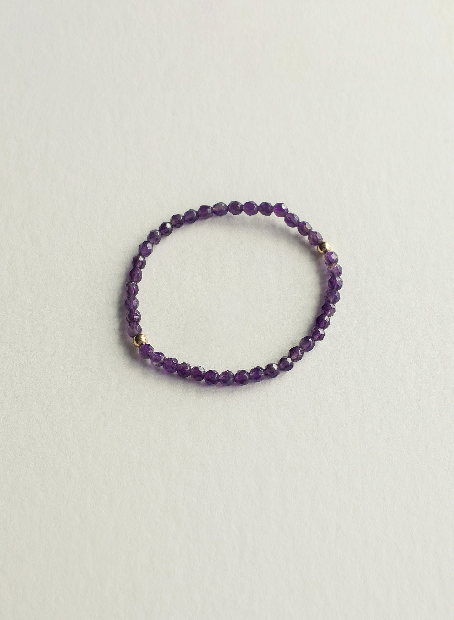 Peace Dainty Gemstone Bracelet