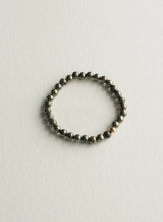 Success Pyrite Gemstone Bracelet