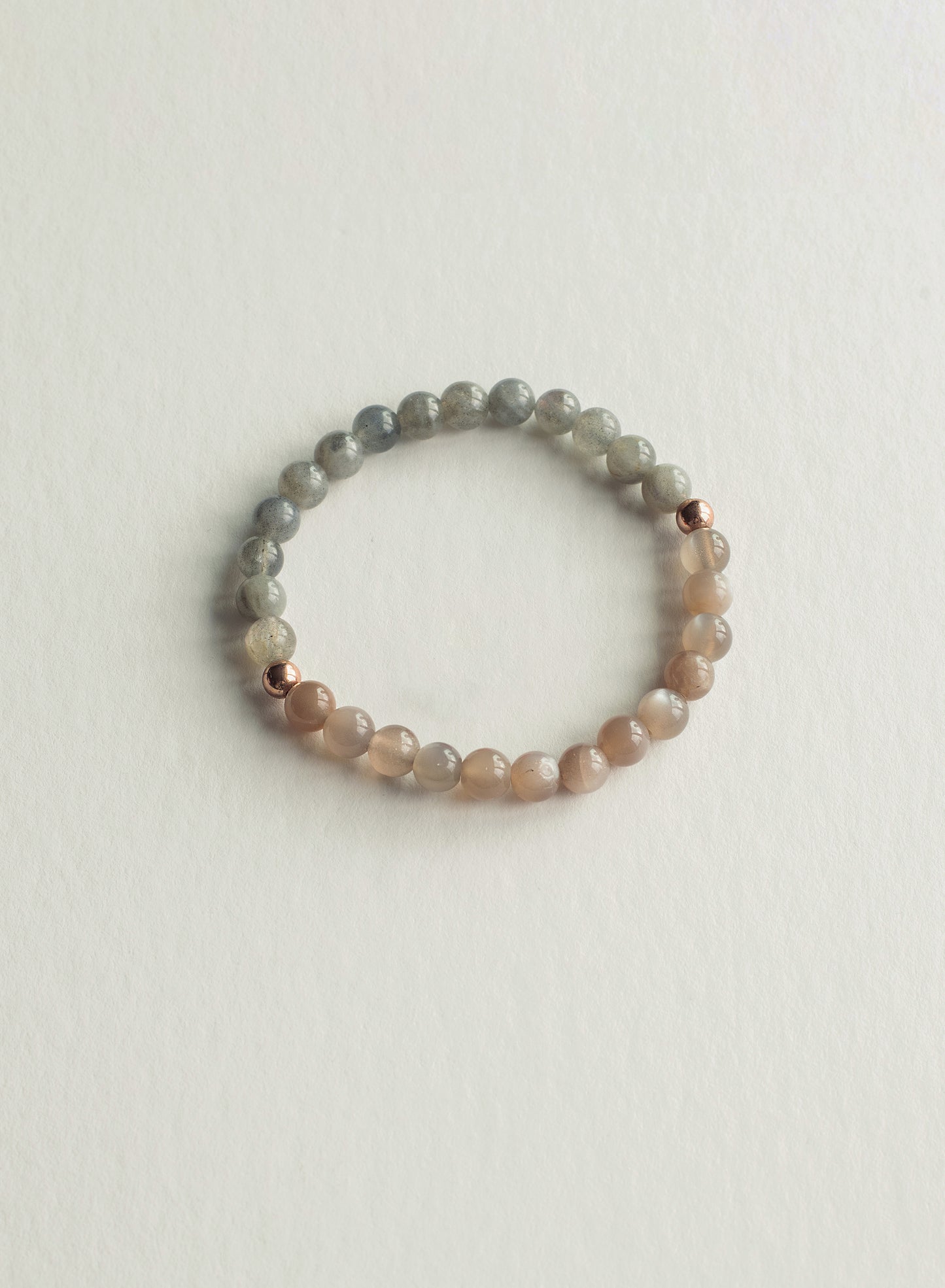 Transformation Labradorite & Moonstone Gemstone Bracelet